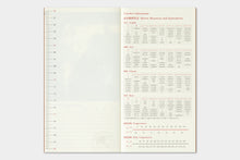Load image into Gallery viewer, TRAVELER&#39;S COMPANY - Traveler&#39;s Notebook Regular - 2025 monthly diary