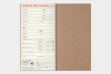 Load image into Gallery viewer, TRAVELER&#39;S COMPANY - Traveler&#39;s Notebook Regular - 2025 weekly vertical diary