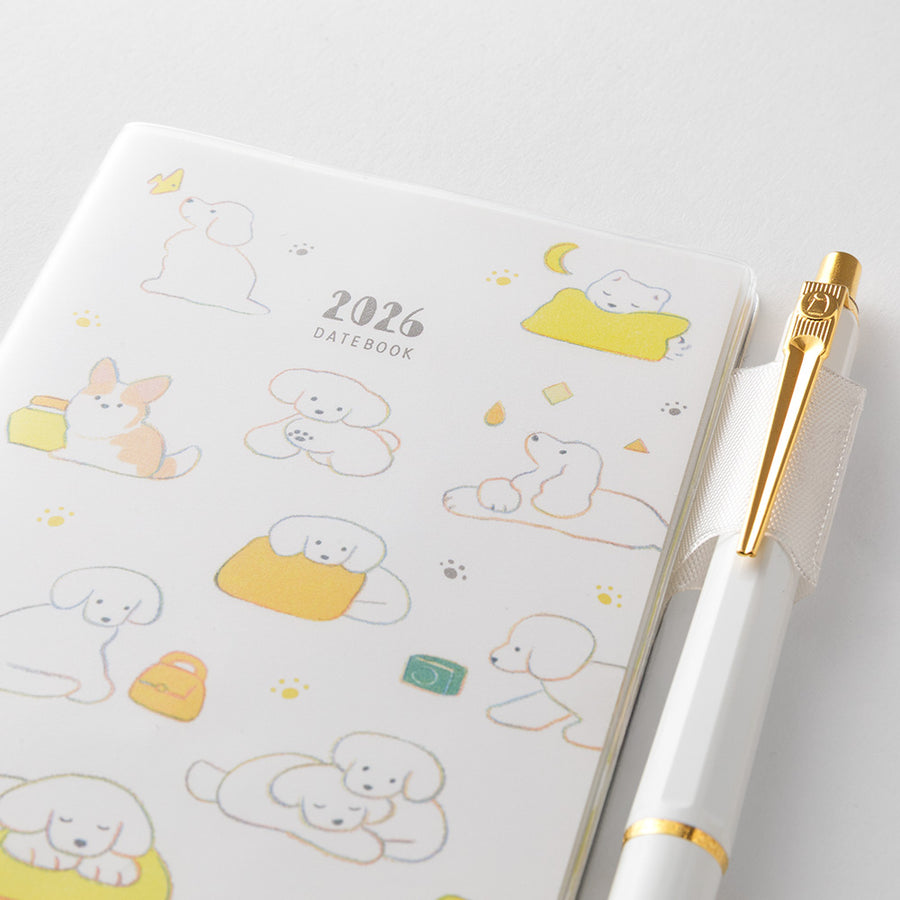 MIDORI - Taschenkalender 2026 - Mini Hund