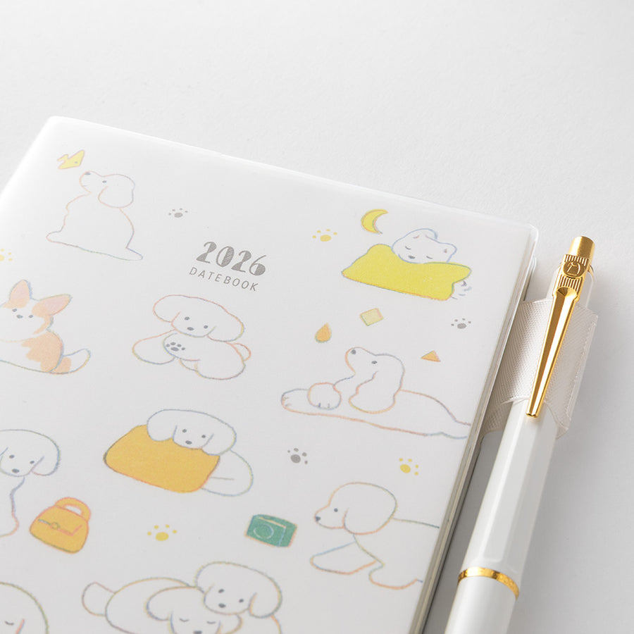MIDORI - Taschenkalender 2026 - A6 Hund