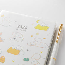 Load image into Gallery viewer, MIDORI - Pocket Diary 2026 - B6 Dog