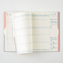 Laden Sie das Bild in den Galerie-Viewer, MIDORI - Double Schedule Money Management 2026 - B6 Rosa