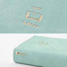 Load image into Gallery viewer, MIDORI - Diary Hibino 2027 - A6 - Blue Green