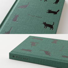 Load image into Gallery viewer, MIDORI - Book Style Diary 2027 - B6 Variant Cat - Green