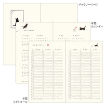 Load image into Gallery viewer, MIDORI - Book Style Diary 2027 - B6 Variant Cat - Green