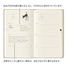 Load image into Gallery viewer, MIDORI - Book Style Diary 2027 - B6 Variant Cat - Beige