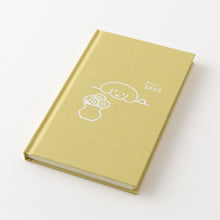 Load image into Gallery viewer, MIDORI - Book Style Diary 2027 - B6 Variant Dog - Yellow