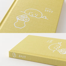 Load image into Gallery viewer, MIDORI - Book Style Diary 2027 - B6 Variant Dog - Yellow