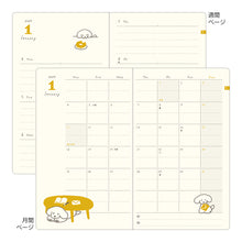 Load image into Gallery viewer, MIDORI - Book Style Diary 2027 - B6 Variant Dog - Yellow