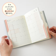 Load image into Gallery viewer, MIDORI - Double Schedule To Do 2027 - B6 - Green