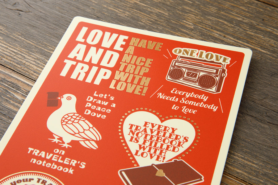 TRAVELER'S COMPANY - Traveler's Notebook Regular - Plastic Sheet limited edition 2025