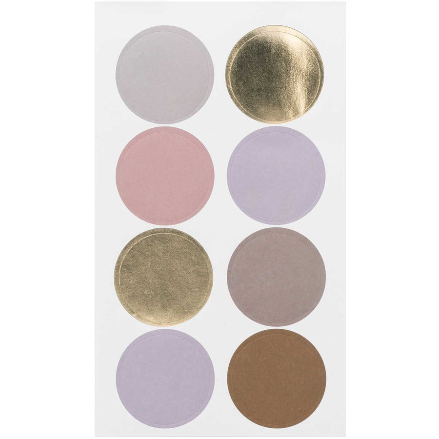 PAPER POETRY - Sticker Punkte & Streifen - Mauve