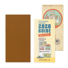 Load image into Gallery viewer, TRAVELER'S COMPANY - Traveler's Notebook Regular - 2026 weekly vertical diary - 2nd Half