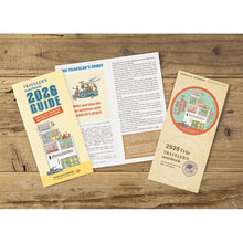 Load image into Gallery viewer, TRAVELER'S COMPANY - Traveler's Notebook Regular - 2026 weekly vertical diary - 2nd Half