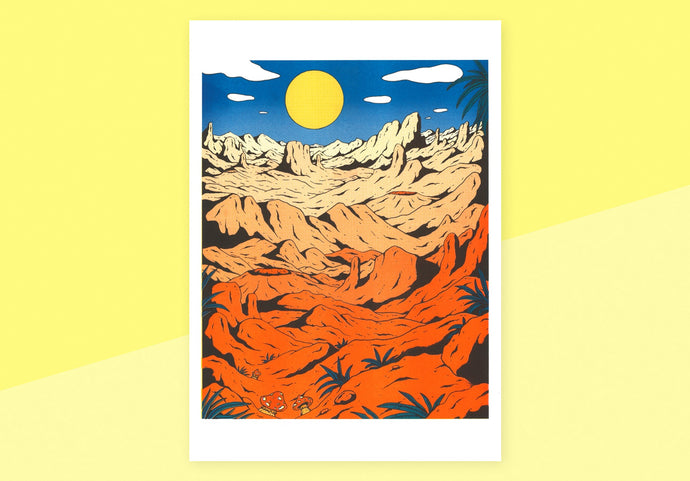 FLOOR VAN HET NEDEREND - A3 poster - Paysage