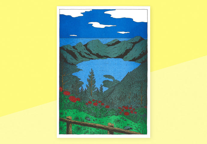 FLOOR VAN HET NEDEREND - A3 poster - Nowhere in Portugal