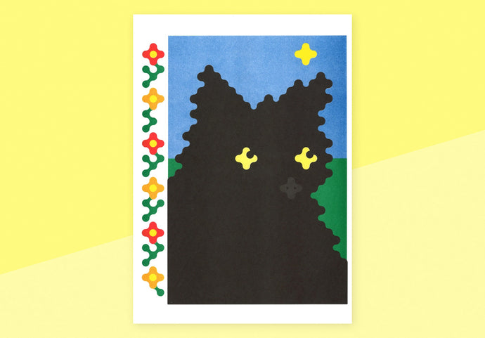 JOE O'DONNELL - A3 poster - Black Cat