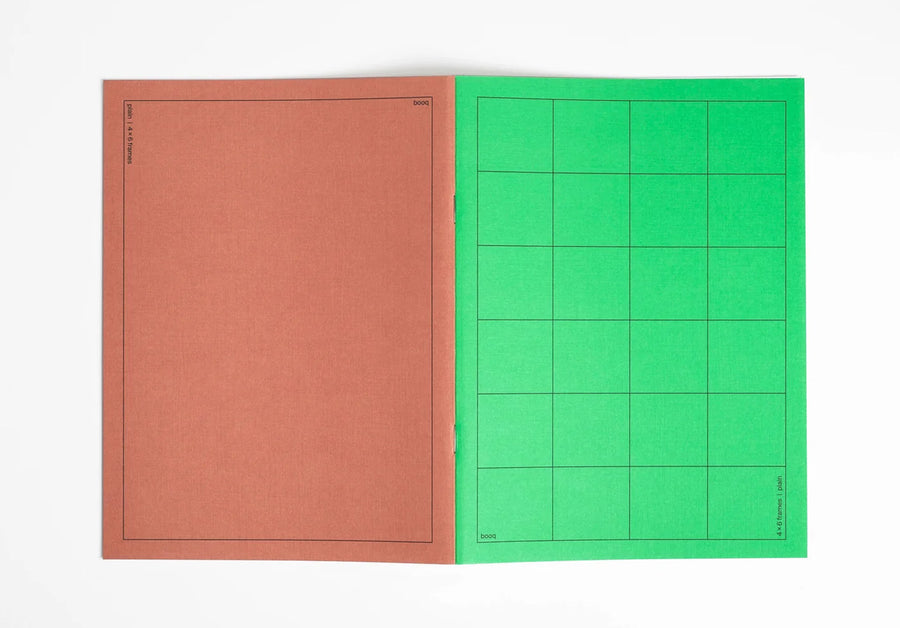 JULIE JOLIAT - Booq Notizbuch – Grün/Braunes