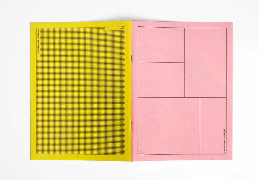 JULIE JOLIAT - Booq Notebook  - Pink/Yellow