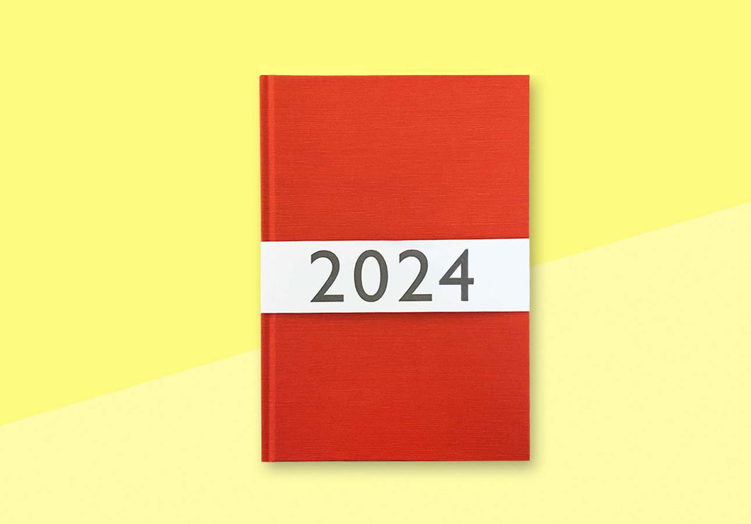 CARTA PURA - Kalender 2024 - Tsumugi Groß - Rot