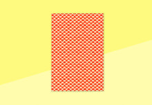 Load image into Gallery viewer, CARTA PURA - Calendar 2027 - Chiyogami Large - Orange Triangles