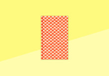 Laden Sie das Bild in den Galerie-Viewer, CARTA PURA - Kalender 2027 - Chiyogami Klein - Dreiecke Orange