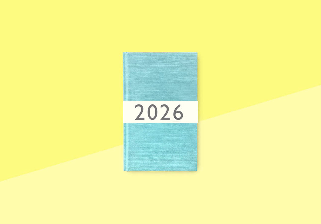 CARTA PURA - Calendar 2026 - Tsumugi small - Mint