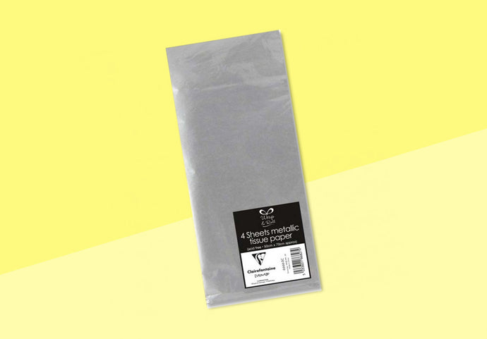 CLAIREFONTAINE - Silk Paper - Silver