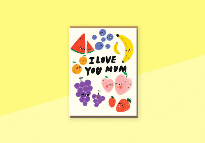 CAROLYN SUZUKI - Greeting card - I Love You Mum