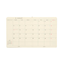 Load image into Gallery viewer, HIGHTIDE - My Diary - Weekly Schedule 2027 - Square - Orange