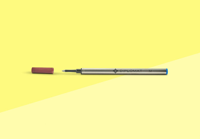 DIPLOMAT - Rollerball Stift Gel Nachfüllmine - 0,7mm Blau