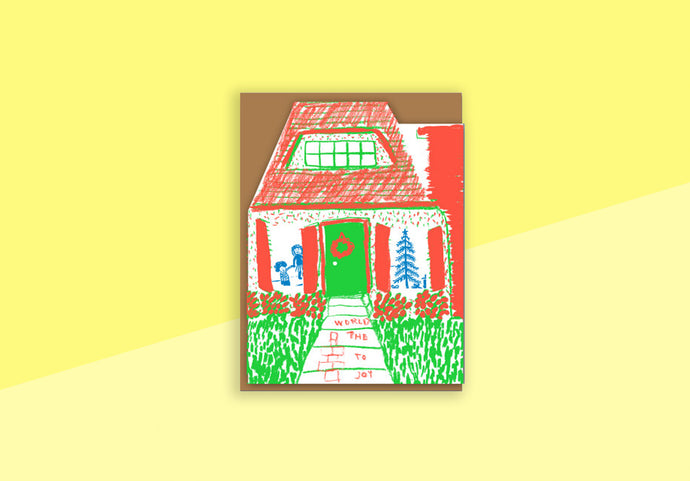 EGG PRESS - Greeting Card - Joy House