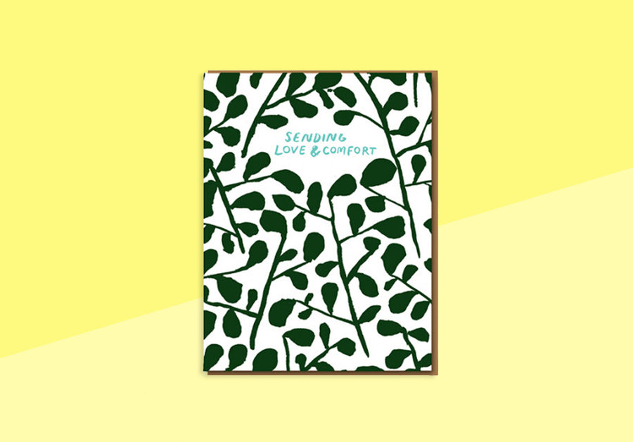 EGG PRESS - Greeting Card - Love & Comfort