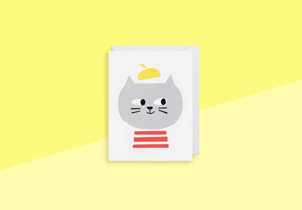 EKATERINA TRUKHAN - Greeting Card - Cat