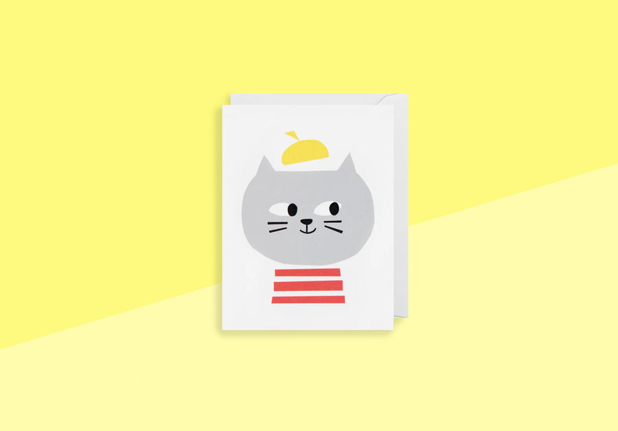 EKATERINA TRUKHAN - Greeting Card - Cat