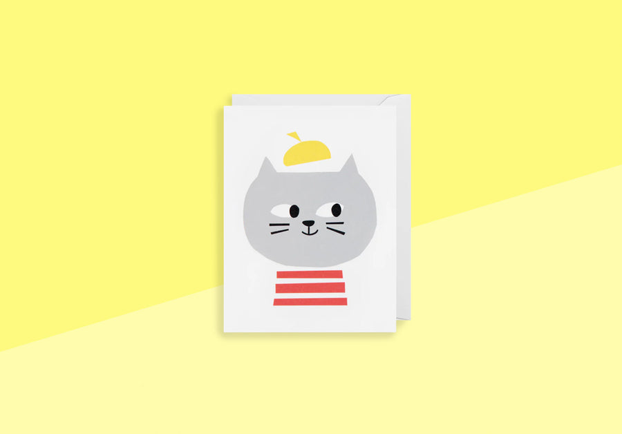 EKATERINA TRUKHAN - Greeting Card - Cat
