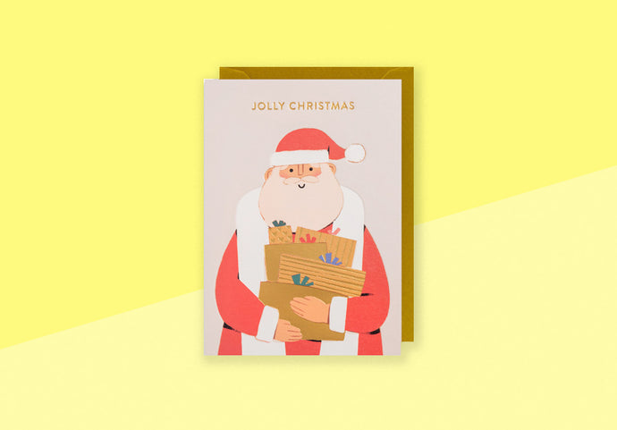 ELENA COMTE  - Greeting card - Jolly Christmas