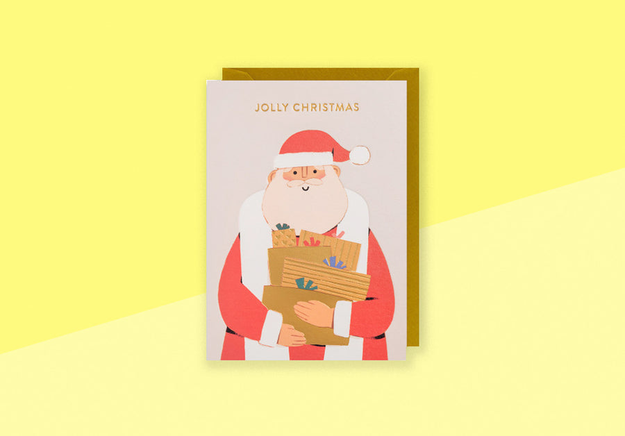 ELENA COMTE  - Greeting card - Jolly Christmas