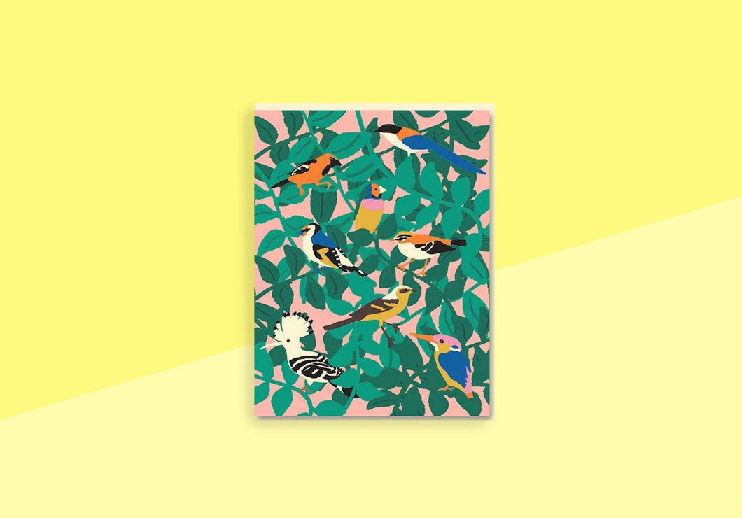 EMMA COOTER - Greeting Card - Birds