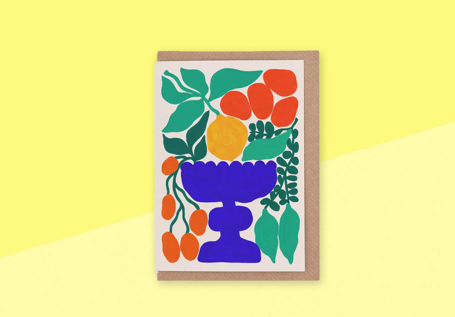 EVERMADE - Greeting Card - Fruit bowl