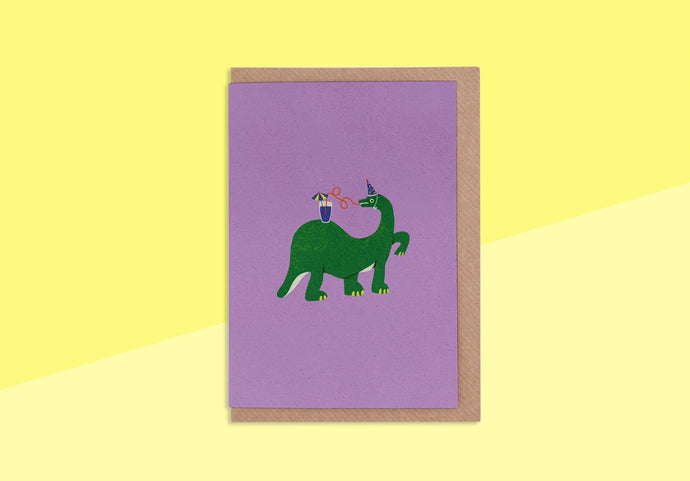 EVERMADE - Grußkarte - Dino Party