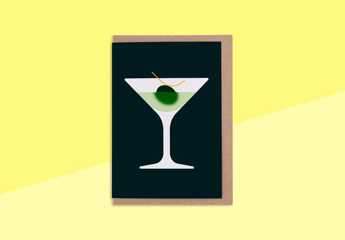 EVERMADE - Greeting Card - Martini