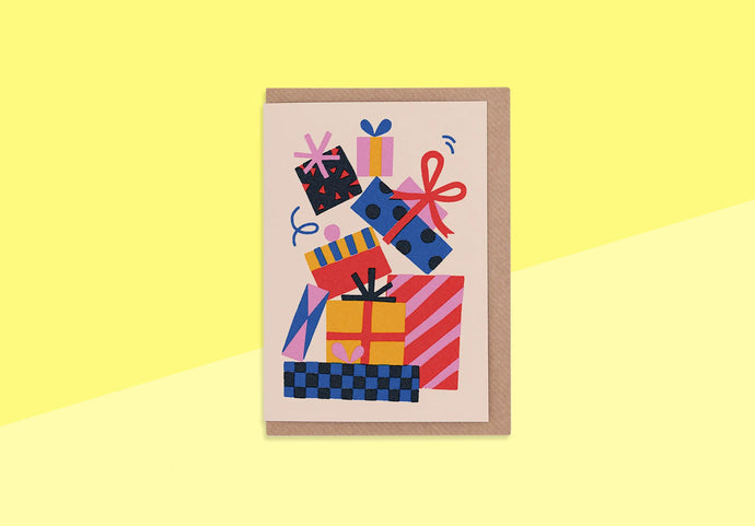 EVERMADE - Greeting Card - Pile of Presents