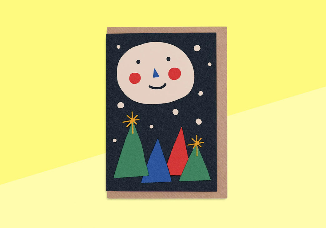 EVERMADE - Greeting Card - Happy Moon