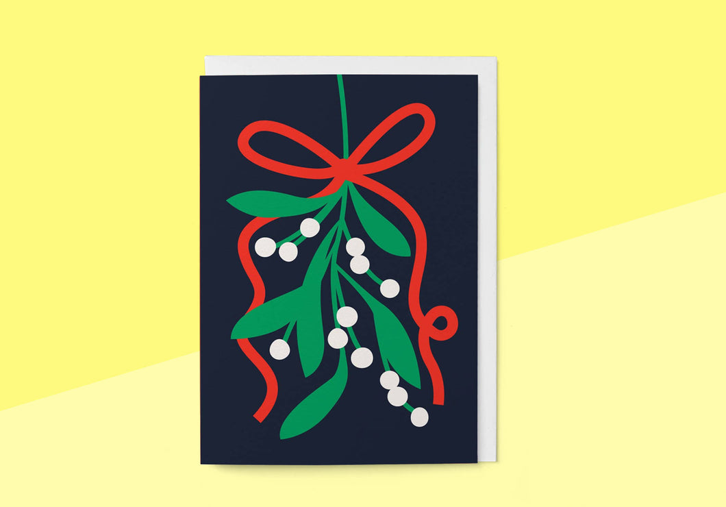 GRAPHIC FACTORY - Greeting card - Mistletoe