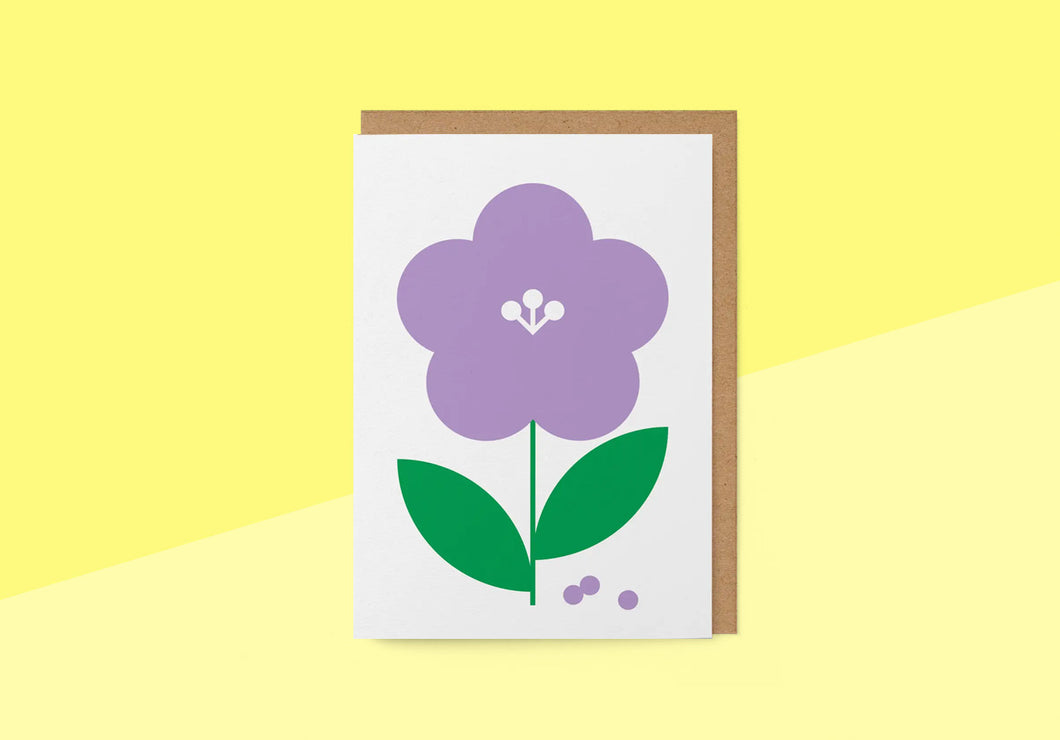 GRAPHIC FACTORY - Grußkarte - Blume Nr. 30