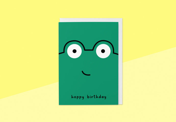 GRAPHIC FACTORY - Greeting card - Hoppy Birthday