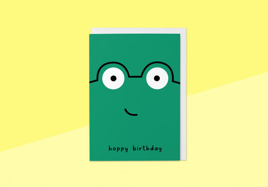 GRAPHIC FACTORY - Greeting card - Hoppy Birthday