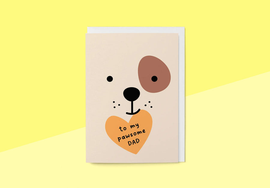 GRAPHIC FACTORY - Greeting card - To My Pawsome Dad