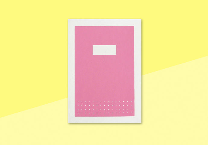 HANADURI - Hanji Book Cabinet - A5 Dot - Pink